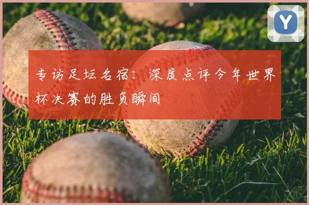 专访足坛名宿:深度点评今年世界杯决赛的胜负瞬间