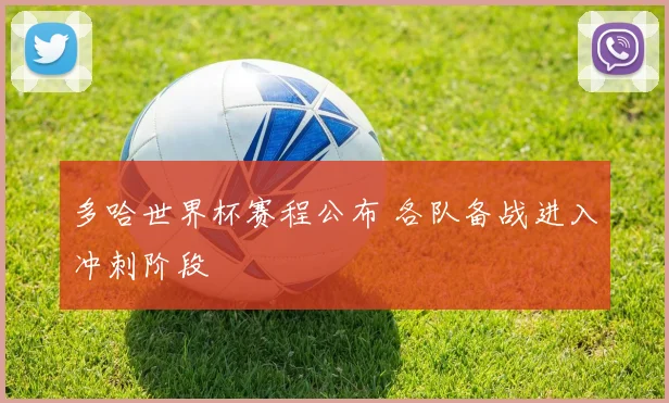 多哈世界杯赛程公布 各队备战进入冲刺阶段