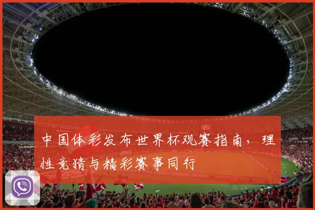 中国体彩发布世界杯观赛指南，理性竞猜与精彩赛事同行