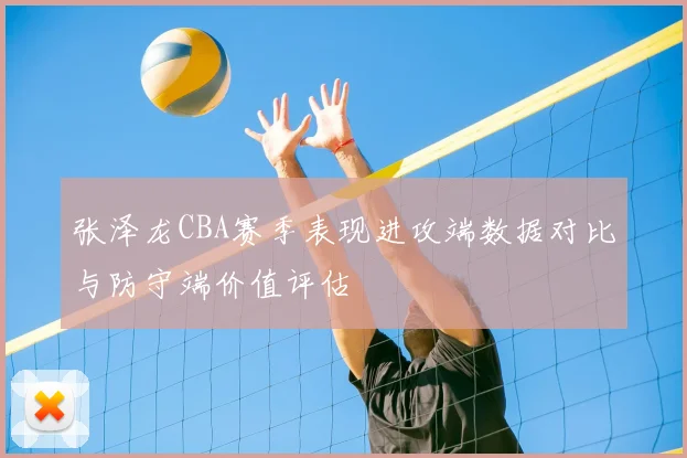 张泽龙CBA赛季表现进攻端数据对比与防守端价值评估